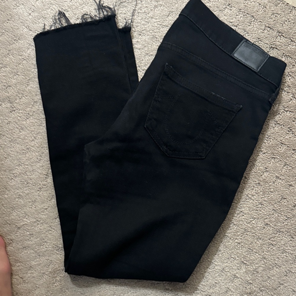True Religion Black Denim Jeans